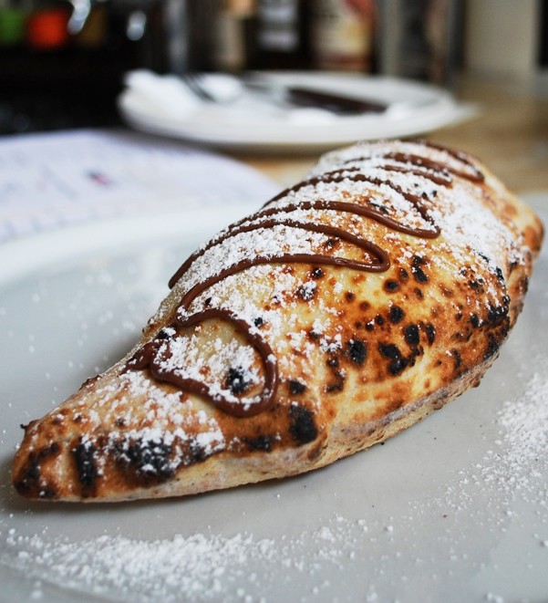 Calzone με nutella