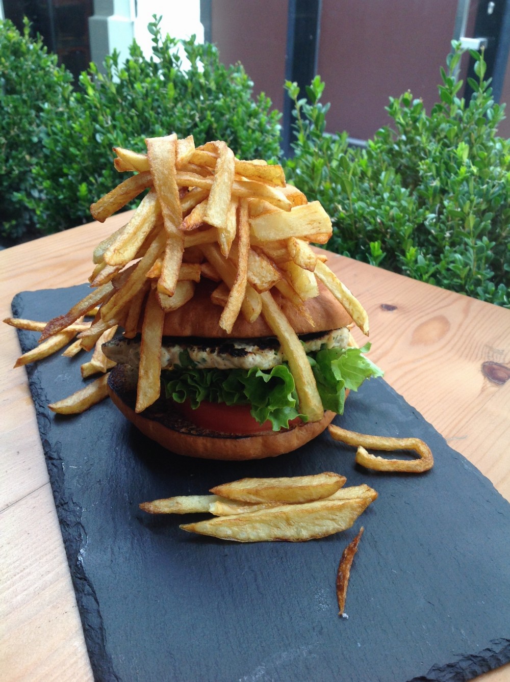 Burger γαλοπούλας a la Giorgio
