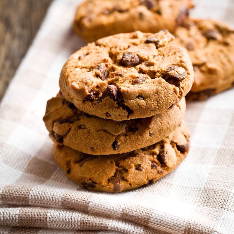 Cookies με σταγόνες σοκολάτας