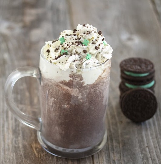 Espresso biscuit shake